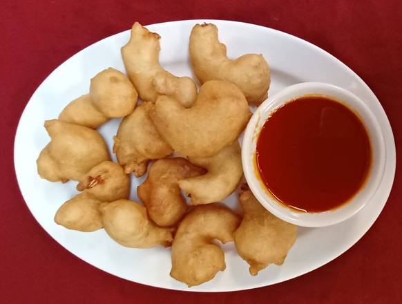 66. Deep Fried Shrimp with Sweet & Sour Sauce (炸蝦球)